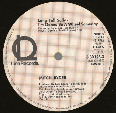 MITCH RYDER & the Detroit Wheels