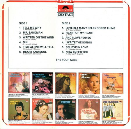 FOUR ACES - LPs und CDs