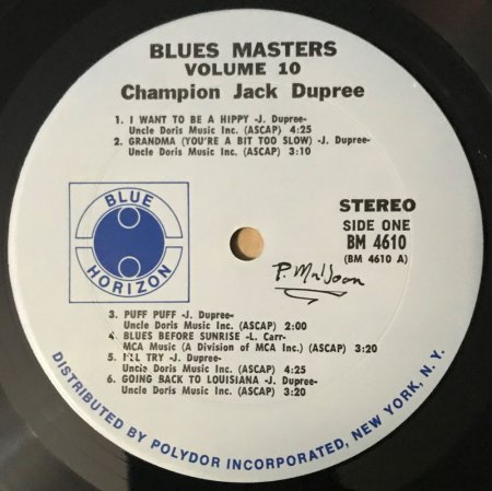 CHAMPION JACK DUPREE