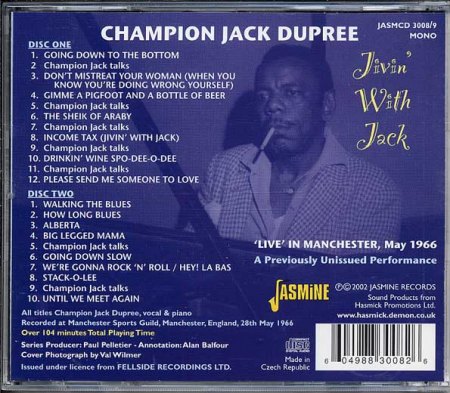 CHAMPION JACK DUPREE