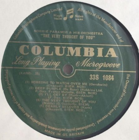 NORRIE PARAMOR - LP's