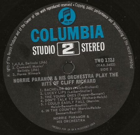 NORRIE PARAMOR - LP's