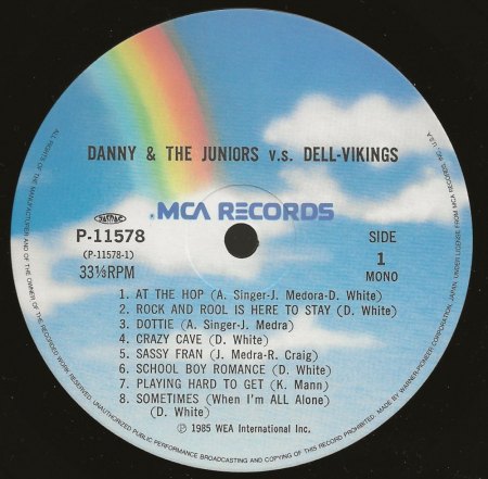 DANNY AND THE JUNIORS