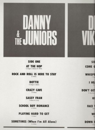 DANNY AND THE JUNIORS