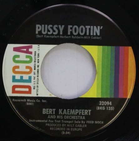 BERT KAEMPFERT - SINGLE DISCOGRAPHY