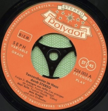 BERT KAEMPFERT  -  EPs