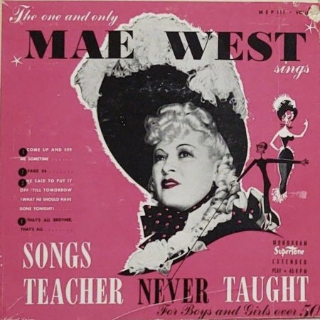 MAE WEST - Rock'n'Roll mit 80 !