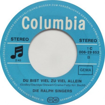 Wer ist Ralph/Ralph Singers