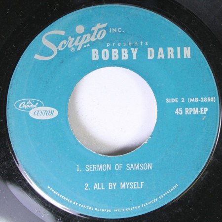 BOBBY DARIN - diverse Bild-Cover
