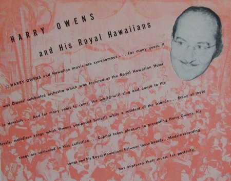 HARRY OWENS