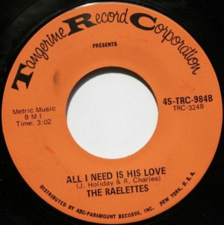 THE RAELETS / THE RAELETTES