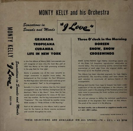 MONTY KELLY - Instrumental