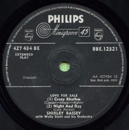 SHIRLEY BASSEY
