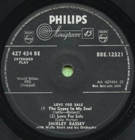 SHIRLEY BASSEY