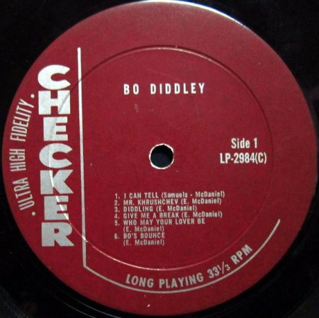 BO DIDDLEY - LP's