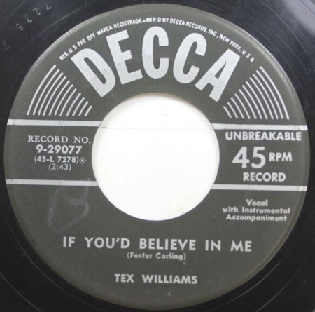 TEX WILLIAMS