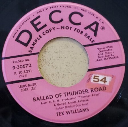 TEX WILLIAMS