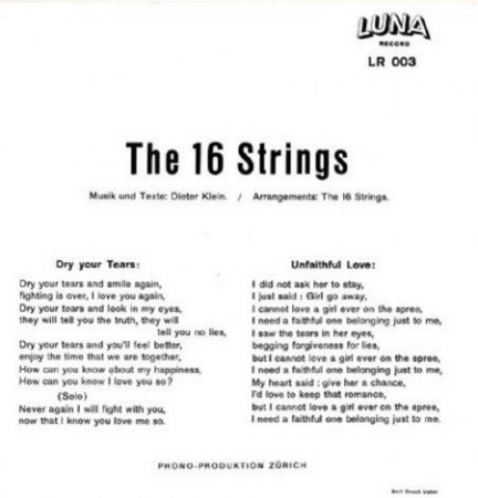 SIXTEEN STRINGS