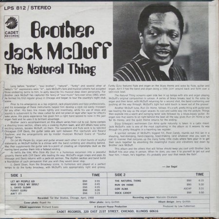 JACK McDUFF