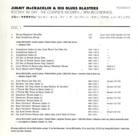 McCRACKLIN JIMMY - GEORGIA SLOP