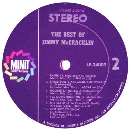McCRACKLIN JIMMY - GEORGIA SLOP