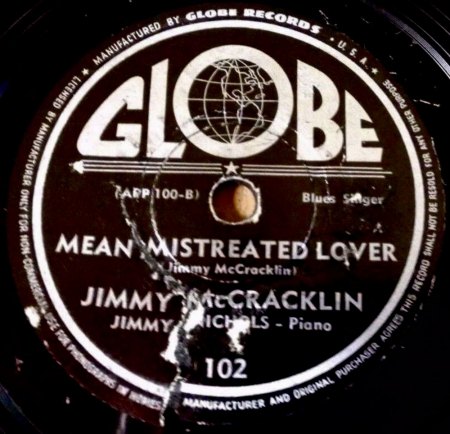 McCRACKLIN JIMMY - GEORGIA SLOP