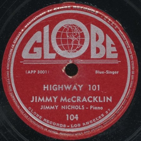 McCRACKLIN JIMMY - GEORGIA SLOP
