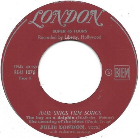 JULIE LONDON