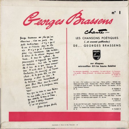 GEORGES BRASSENS