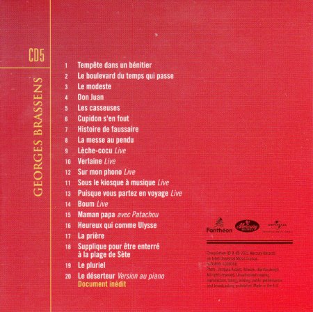 GEORGES BRASSENS