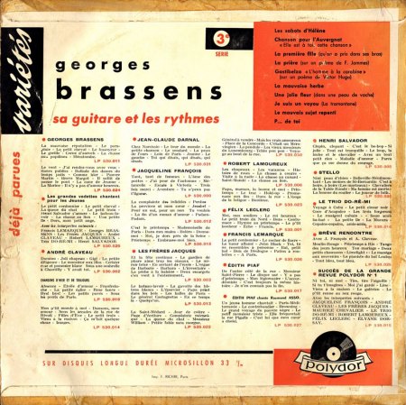 GEORGES BRASSENS