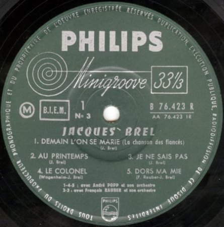 JACQUES BREL