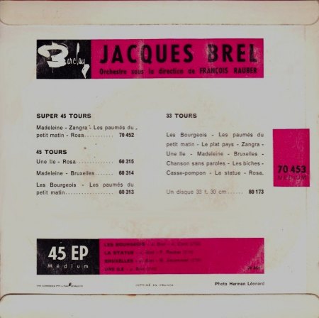 JACQUES BREL