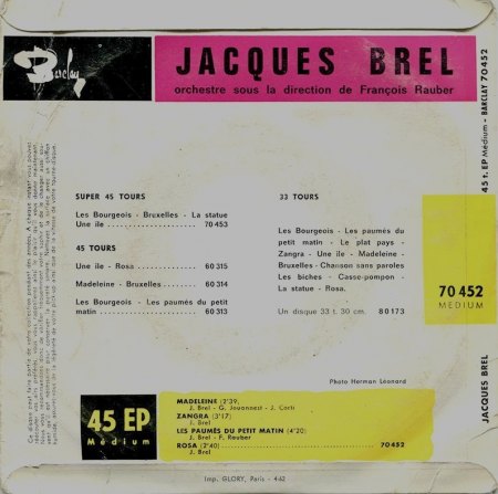 JACQUES BREL