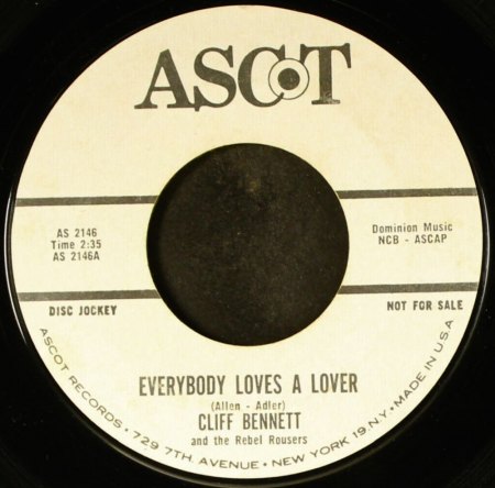 EVERYBODY LOVES A LOVER - original und coverversion