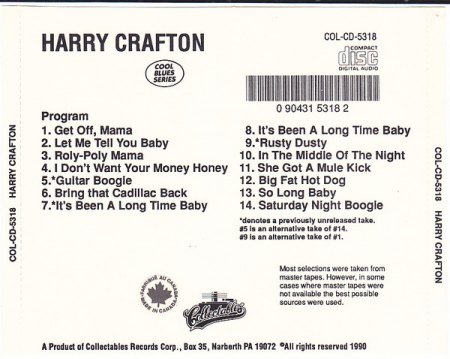 HARRY CRAFTON