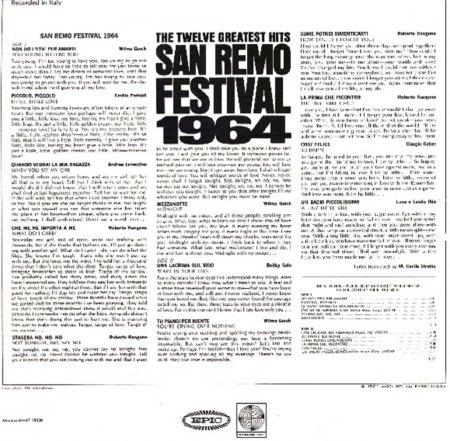 San Remo Festival 1964
