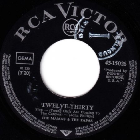 Mama's and Papa's: Monday, Monday