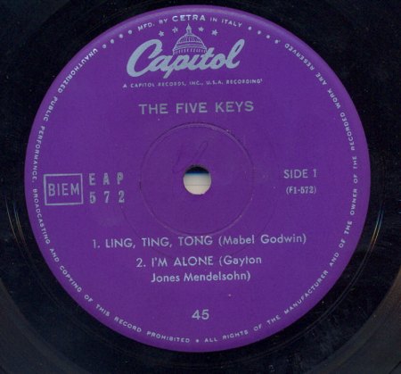 five keys -capitol - ep-a.jpg