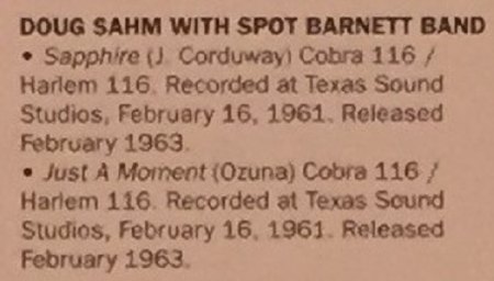 DOUG SAHM