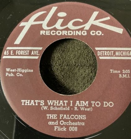 THE FALCONS - wo Wilson Pickett anfing