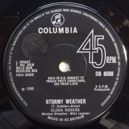 STORMY WEATHER