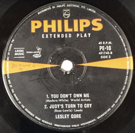 LESLEY GORE
