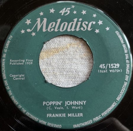 FRANKIE MILLER - ein Rockabilly-Grenzfall