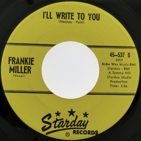 FRANKIE MILLER - ein Rockabilly-Grenzfall