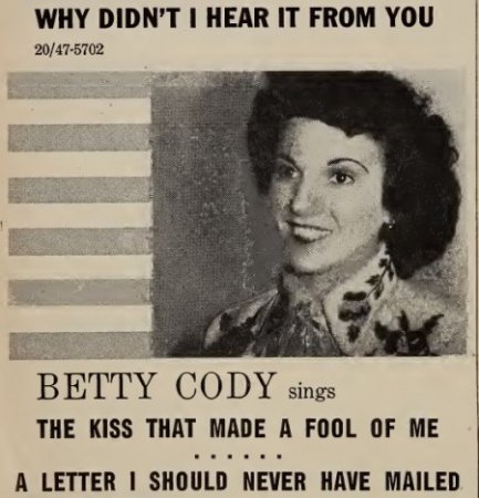 BETTY CODY