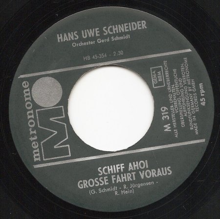 René Richard = HANS UWE SCHNEIDER