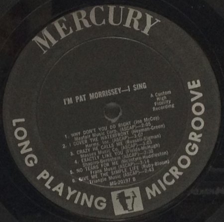 PAT MORRISSEY