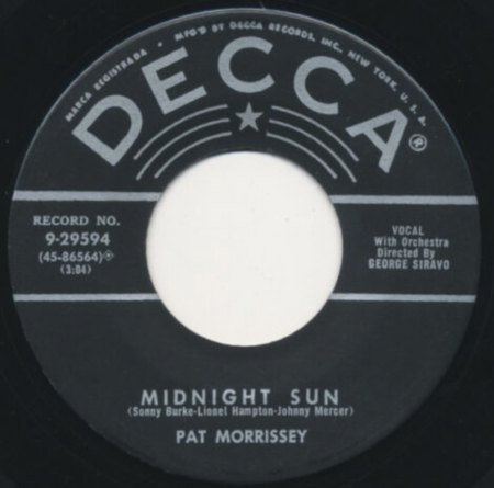 PAT MORRISSEY