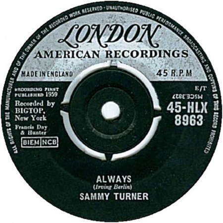 SAMMY TURNER